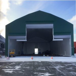 H Section Hot Rolled Steel Structure Hangar Warehouse for MRO Facility