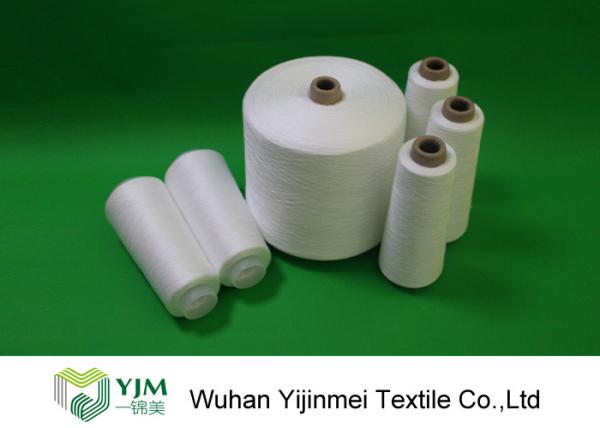 AAA Grade Spun Polyester Yarn For Garments , FR210 Yizheng Fiber Material
