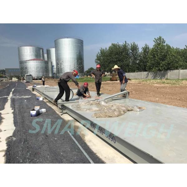 Weighbridge 150T цифров сверхмощный, масштаб тележки Pitless