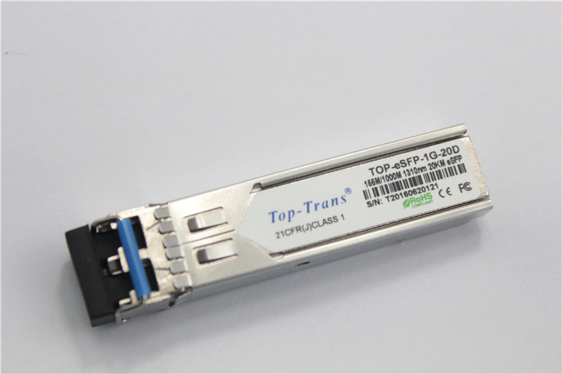 Приемопередатчик 20km 1310nm мультимодное 3.3V Esfp 1G SFP оптически