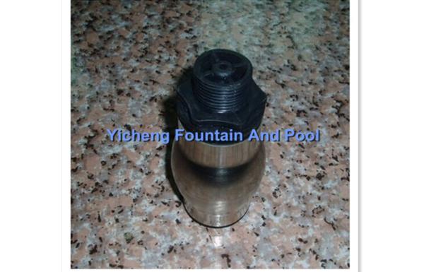 SS304 Water Column Fountain Nozzle , Champagne Foam Water Fountain Nozzle Plastic