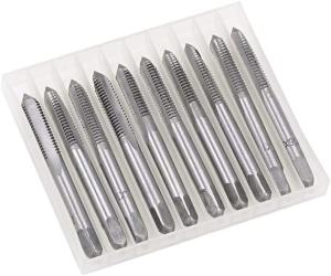 HSS M6 Hand Taps Straight Flute 1 Pitch Metric Thread