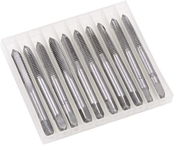 HSS M6 Hand Taps Straight Flute 1 Pitch Metric Thread