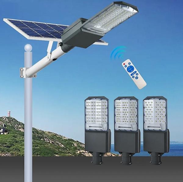 Lumière solaire intelligente all-in-two 170lm/w Lumière en aluminium à haute luminosité