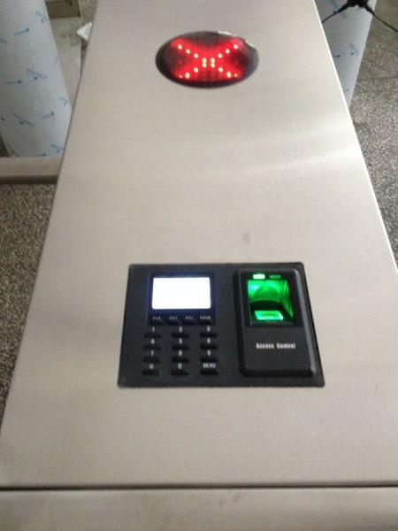 Pedestrian Entrance Tripod Turnstile Gate With RFID Access Control System