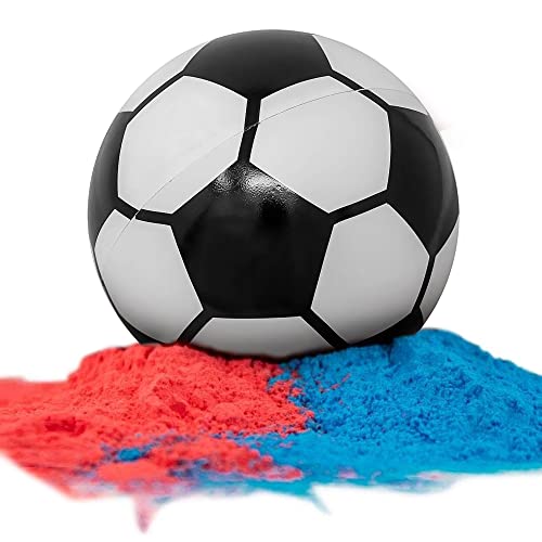 Gender Reveal Props Confetti Powder Filler 14*14*14cm Football for Baby Celebrations