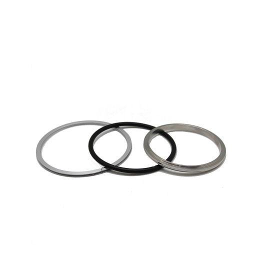 durable Vacuum Pipe Fittings FDA CE O Ring Bracket Customized Size