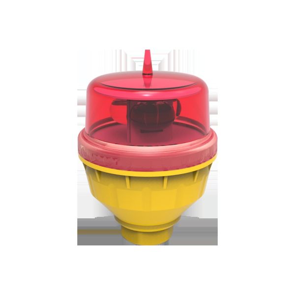 L810 Low-Intensity Aviation Obstruction Light with IP66 Waterproof, 100000 Hours Lifespan, and 360 Degree Beam Angle