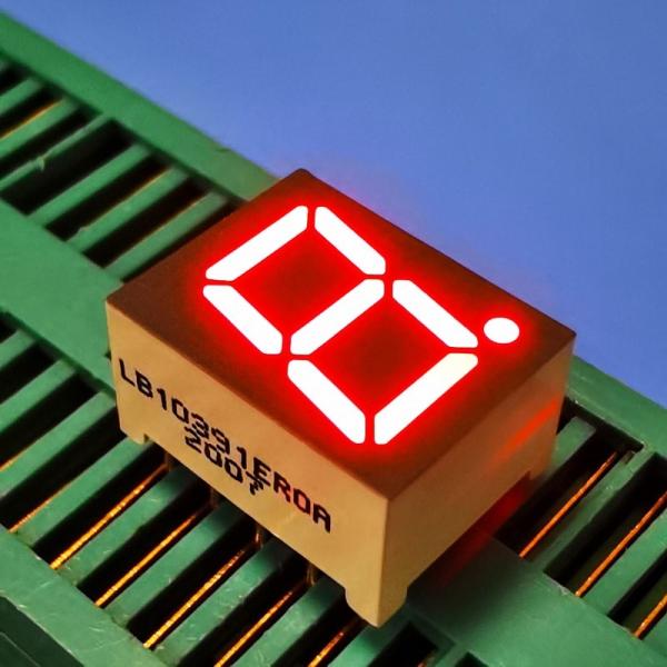 Affichage à LED rouge très lumineux à un chiffre de 0,39 pouces, à un chiffre de 0,39 pouces, à 7 segments, cathode commune pour le tableau de bord