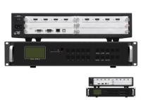 Le contrôleur visuel modulaire 2x2 1x2 2x1 4 de mur de HDMI a entré la sortie 4