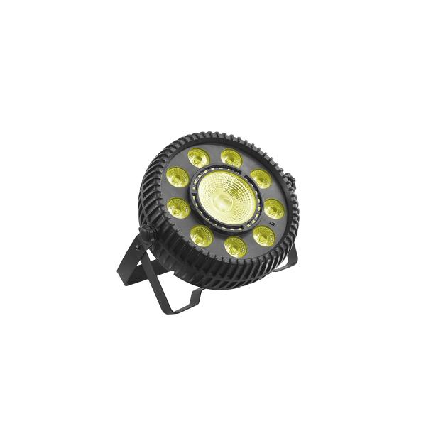 Mini 9PCS RGBWA UV 4IN1 5IN1 LED Effect 30W COB Strobe Par Stage Light