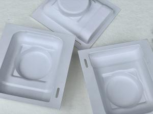 Embalagem de celulose moldada laminada de PLA interno anti-poeira de fibra