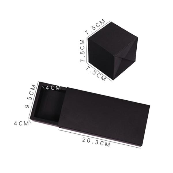 Impressão retangular de empacotamento reciclada mágica do quadrado CMYK da caixa de papel do chocolate do cartão