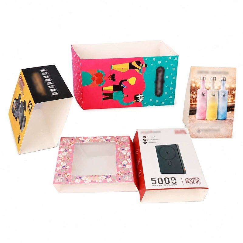 Paper Packaging Sleeves Printed Outer Cover Bands For Box Packaging