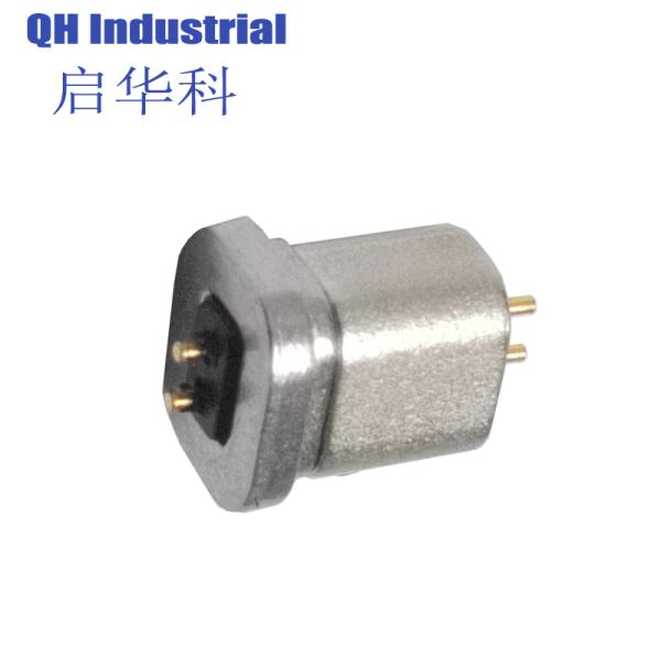 2Pin Waterproof Androvid Tv Box Screw Type Pogopin Spring Loaded Pogo Pin  Reel Tape Usb Smt Pogo Pin Pogo Pin Cable