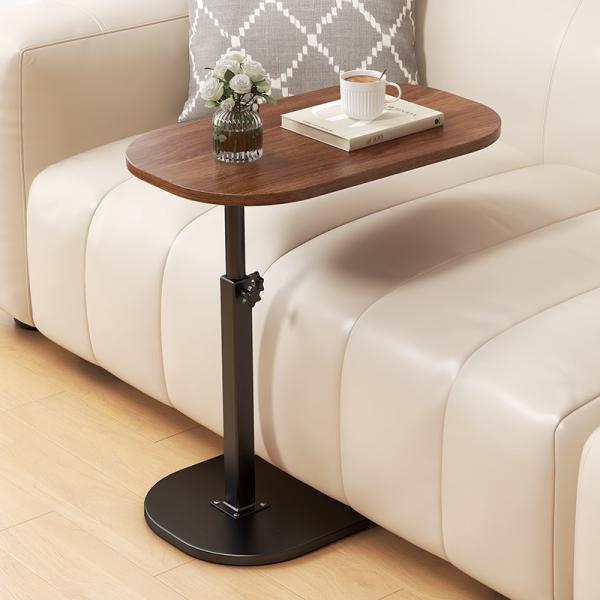 Adjustable End Table for Coffee Laptop Bedside Small Corner in Living Room Bedroom mesa de esquina