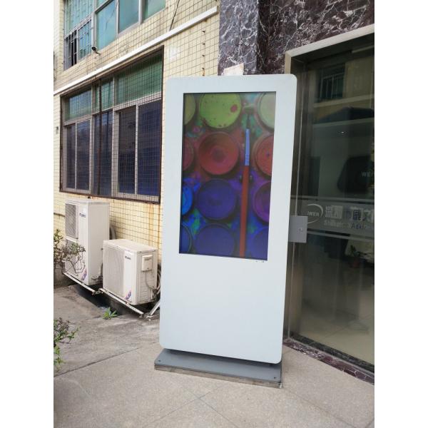 High Brightness Free Standing Digital Signage Outdoor 43 Inch 49 Inch 55 Inch