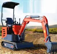 1Máquina de mini-excavadora de 0,0 toneladas Pequena Micro-Crawler Bagger Digger 1.2 T Excavadora