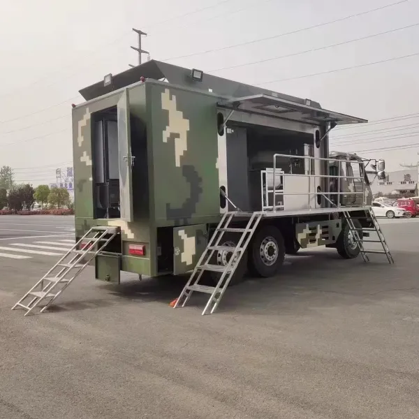 Versatile Mobile Cooking Truck for Fast Food Catering Needs