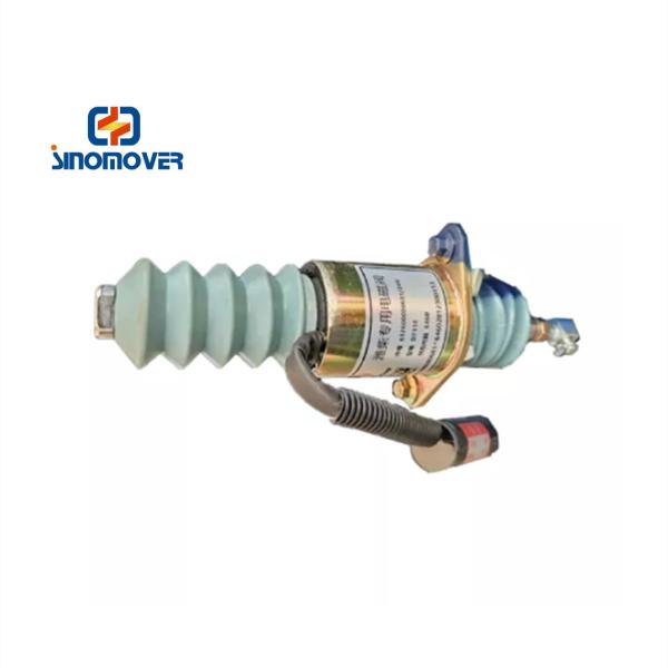 Original WEICHAI Engine Spare Parts Shut Off Fuel Stop Solenoid Valve 612600080681 Shut-Down Electromagnetic Valve