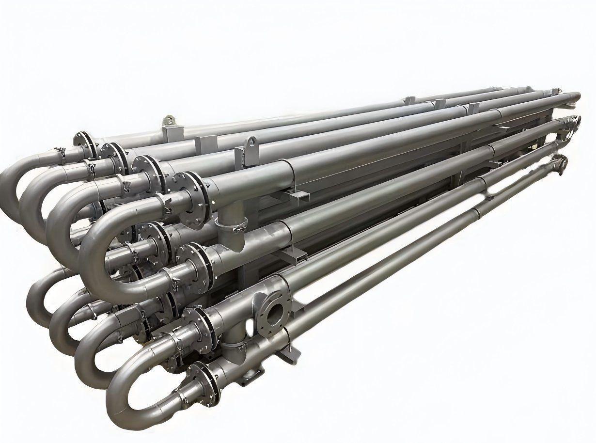 Shell And Tube Hair Pin Type Heat Exchanger Titanium Nickel Based Alloy Copper Alloy