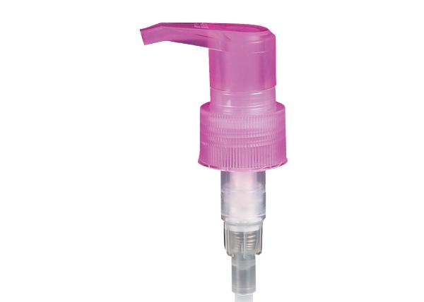 Cosmetic 20 410 Lotion Pump , Plastic Purple Bathroom Soap Dispenser