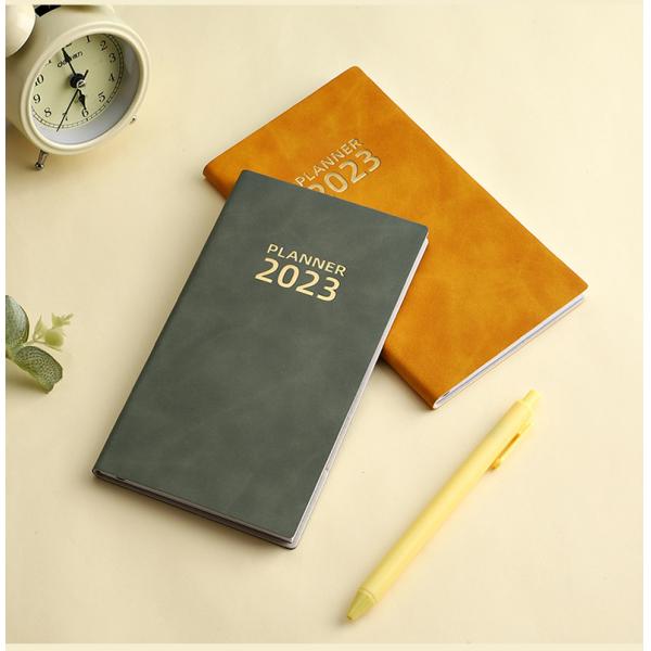 Cuaderno de cubierta de cuero para la promoción Silla de costura Diario de encuadernación Papelería