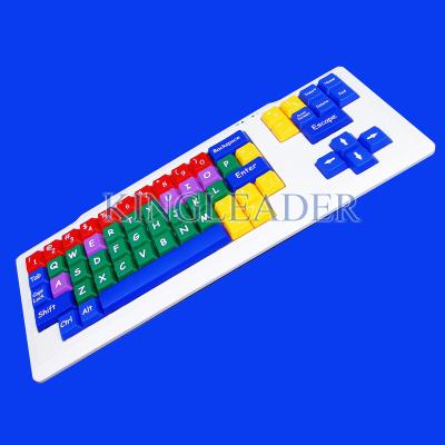 Teclado de aprendizagem da cor do estilo das crianças com grandes chaves K700