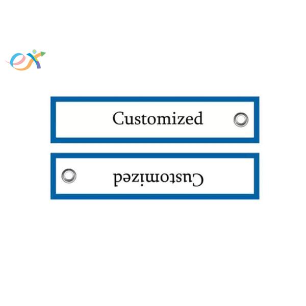 Tag Before Flight Embroidery Keychain For Bag Luggage Logo Motorcycle Key Chain