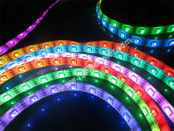 led color walker strip light apa102 dmx controllable