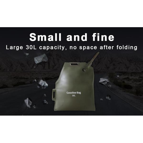 Fuel Tanks Portable Folding Oil Bladder Bag Gasoline Sac Sealable Foldable Petrol Can Drum Canister Diesel Storage