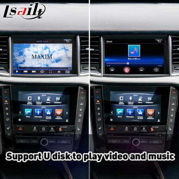 Interface automática Android Carplay sem fio para 2017-2022 Infiniti QX50