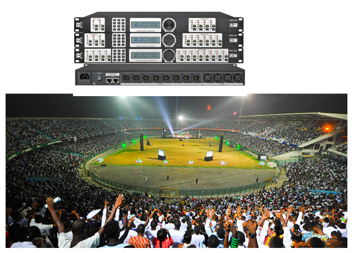 Pro Dj Equipment Mixer Digital Sound Processor Big Event System OEM / ODM