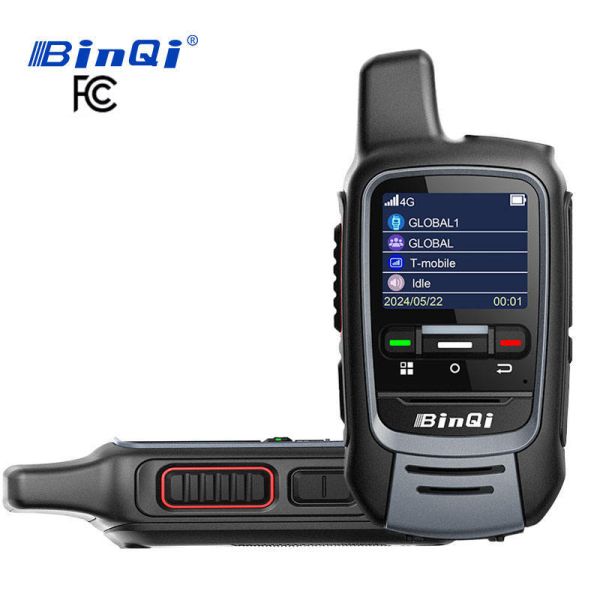 BinQi BQ-300A 4G Walkie Talkie Handheld LTE POC Radio with 2500-3000mAh Battery 12 Months Warranty and Wireless Intercom