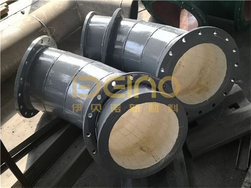 Custom Wear Resistant Ceramic Pipe Ceramic Lined Bends For Power Generation