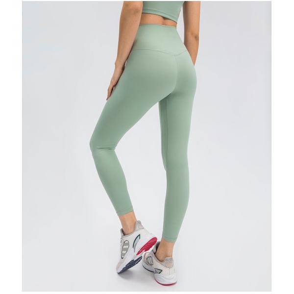 Naked Feeling Pocket Yoga Pants 7/8 Ladies High Waisted Gym Leggings