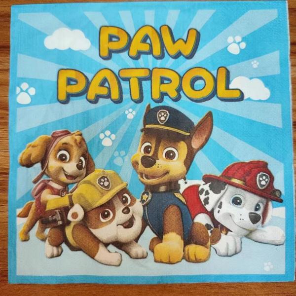 Party Tissue Happy Birthday Decoration Paper with Soft Eco-Friendly Customized Cartoon