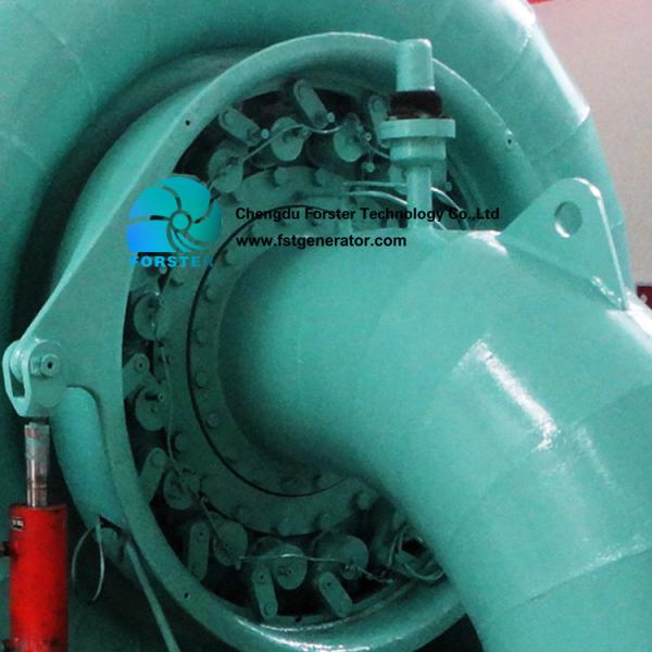 Mini gerador de turbina de Francis das energias hidráulicas, gerador bonde 500kw da turbina da água
