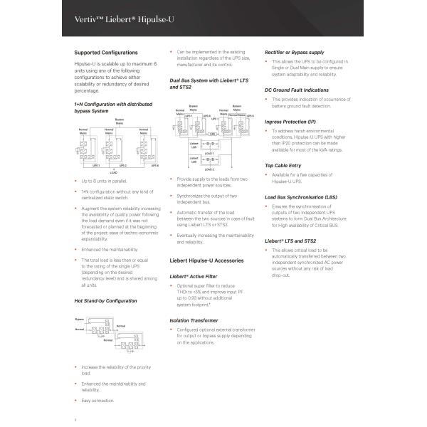 Фактор выходной мощности 0,9 80KVA 80KW 500 KW 500KVA 400V ТРИ ФРАЗЫ Чистый синус-волновой UPS