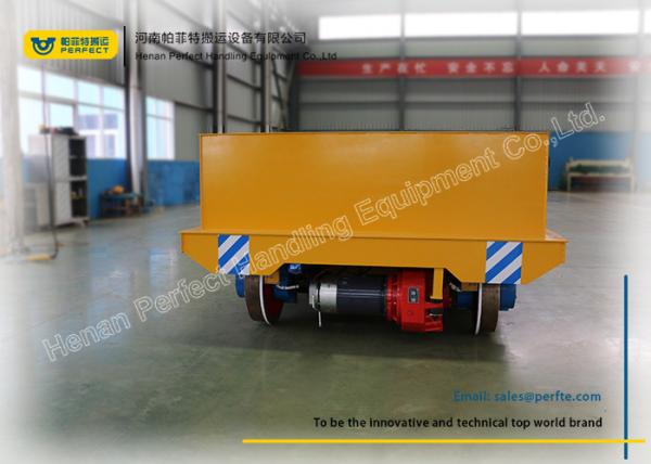 Rail Powered Steel Tube Coil Transfer Cart Self - Driven No Limited Working Time