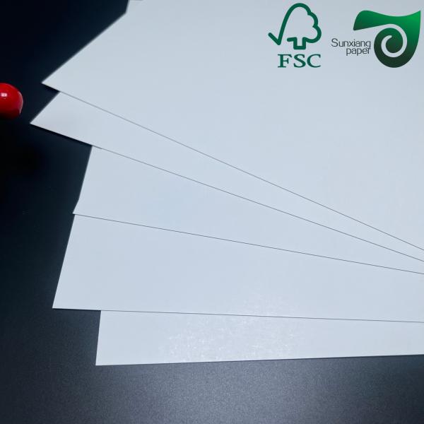 FSC 120g C1S  Coated One Side Gloss Paper  68cm 110cm Roll Width