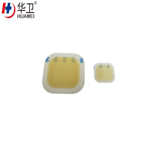 Medical consumables 5*15 cm Advanced Hydrocolloid wound patch with thin border