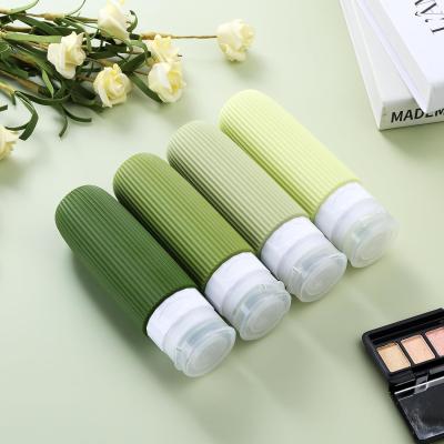 Juego de 16 botellas de viaje de silicona de 90 ml y 60 ml aprobadas por la TSA