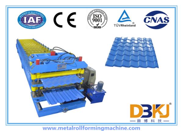 Full Automatic Metal Roof Panel Roll Forming Machine With 1 Year Warranty