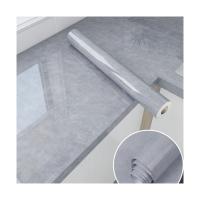 Marble Wallpaper Wall Covering Heat Insulation Luxury Self-Adhesive 3D Stone Marble Vinyl Waterproof Paper for Bathrooms