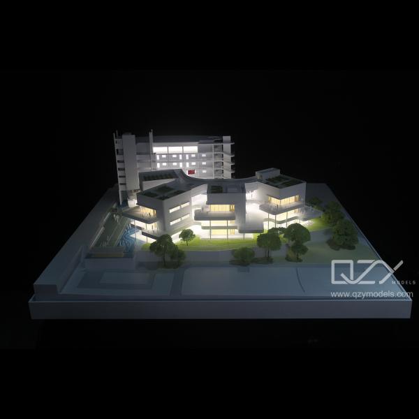 SZAD 1/100 Modelo de jardim de infância Modelos arquitetônicos em miniatura