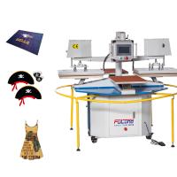 a máquina automática da transferência térmica de quatro estações para o CE de matérias têxteis de panos da tela aprovou