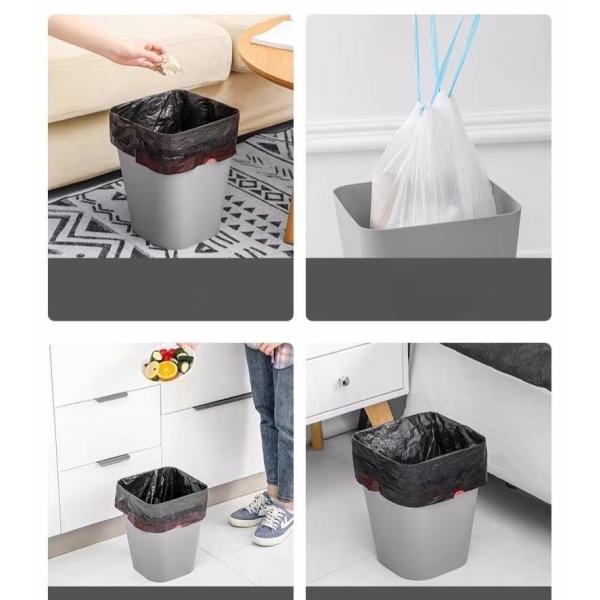 Convenient HDPE Plastic Bag in Different Colors for Home or Office Convenience