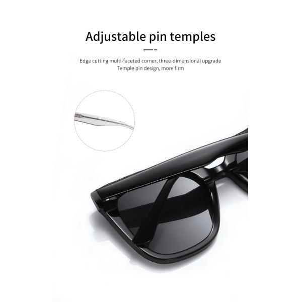 Простая изготовленная на заказ квадратная память высокого полимера солнечных очков ацетата