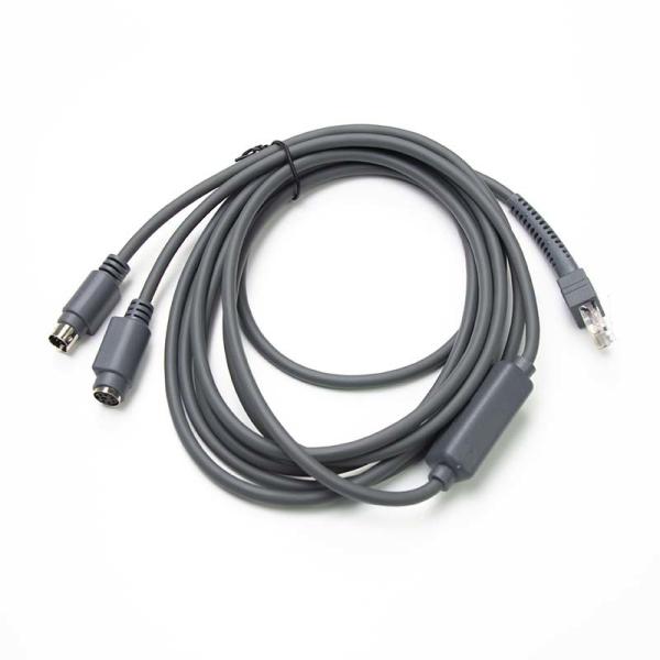 9.8ft 3m Ps2 Connector Cable CBA-K01-S10PAR For Symbol DS4208 DS6608